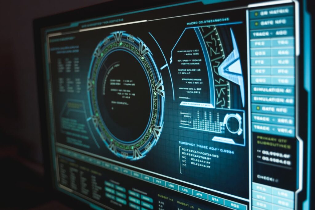 pexels-photo-5380642 Close-up view of a high-tech computer interface displaying cyber security data, enhancing digital protection.